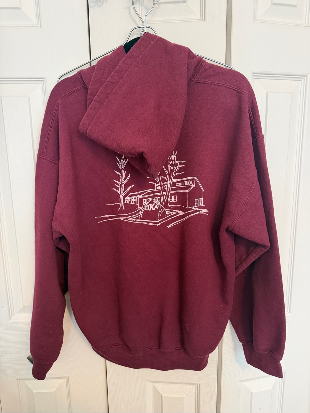Virginia Tech VT Fraternity PIKE ΠΚΑ Pi Kappa Alpha Blacksburg Graphic Hoodie